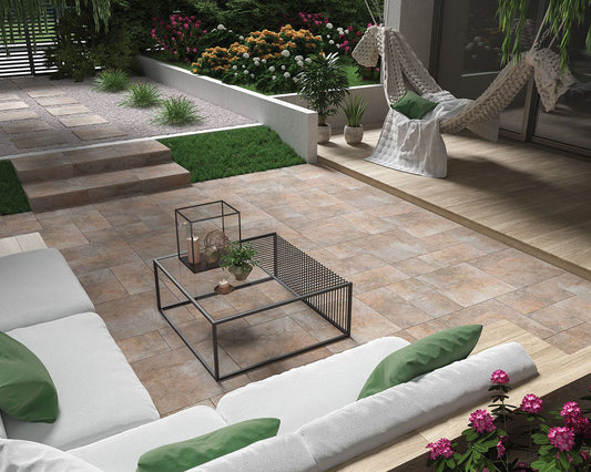 S0195 Brittany Rust Patio Pack  (18.36 sqm)